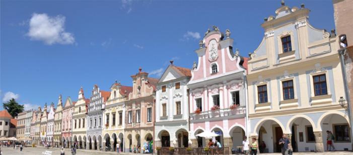 Ubytovani U Seniglu Hotel Telč Exterior foto